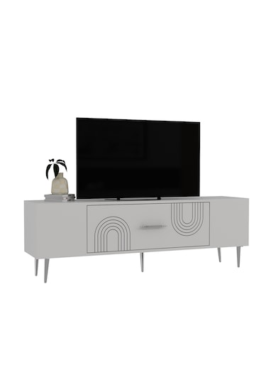 Valeria Tv Sehpası Tv Ünitesi 150 Cm Beyaz