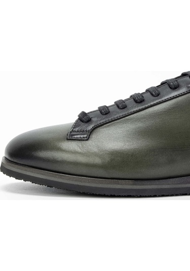 Tamer Tanca Erkek Hakiki Deri Haki Casual Ayakkabı 987 081 Erk Ayk Sk23/24 Hakı Haki