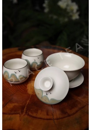 Peace Tea Çay Demliği Gaiwan 180951366 Beyaz