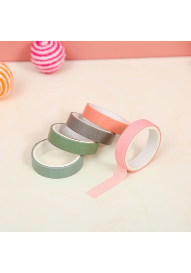 Cbtx 5 Kutu Öğrenci Baskılı El Hesap Bant Seti Morandi Basic 2