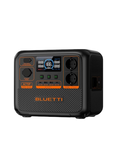 Bluetti Ac70p Ups 864wh Kapasiteli Taşınabilir Güç Kaynağı
