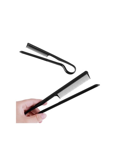Homyl Düz Tarak Doğrultma Saç Isıya Dayanıklı Salon Kuaför Düzleştirici Tarak