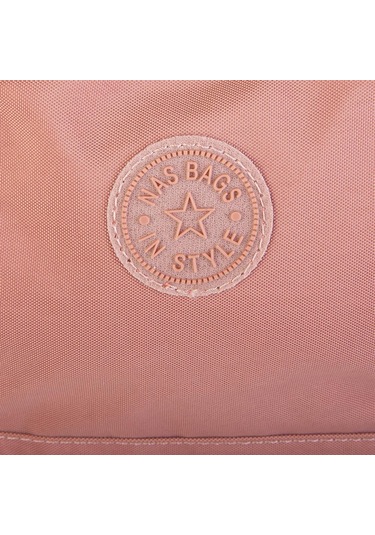 Nas Bag Küçük Kadın Sırt Çantası Gül Kurusu Gül Kurusu