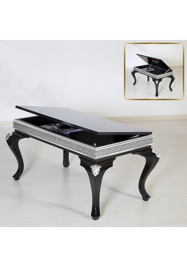 Decorotti - Perla A4-1 Gizli Bölmeli Orta Sehpa