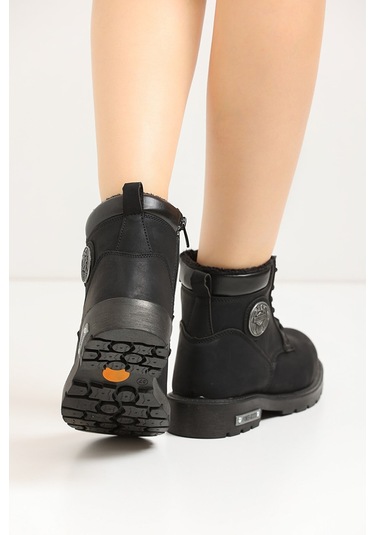 Konfores 1386 Unisex Anatomik Tabanlı Spor Bot - Nkt01386-siyah-3 Siyah