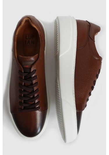 Lufian Tommy Erkek Sneaker - Taba