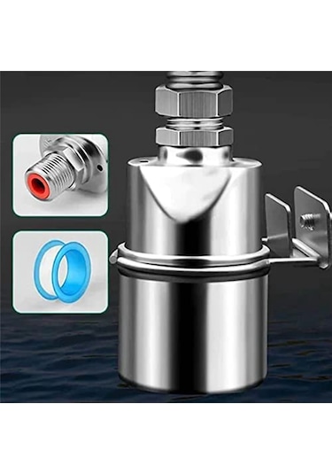 304 Paslanmaz Çelik Şamandıralı Küresel Vana Tam Otomatik Kontrol Cihazı D