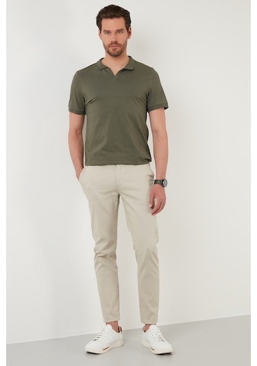 Buratti Regular Fit Pamuklu Erkek Polo Yaka T Shirt 5902141 Haki