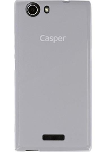 Casper Vıa V6 Kılıf Soft Silikon Beyaz Arka Kapak