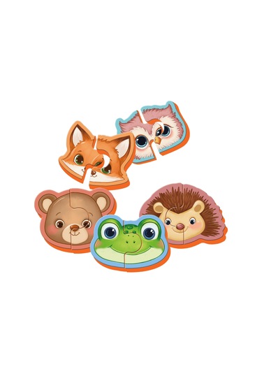 Puedo Puffy Puzzle Forest Animals