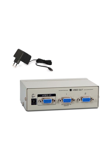 S Link Sl 2502 2 Vga 250Mhz Monitör Çoklayıcı Splitter