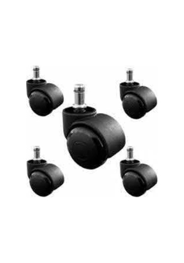 Dinç Ofis Koltuk Sandalye Tekerleği 50 Mm Pimli 5 Adet
