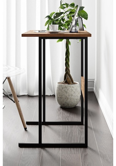 Ceramical Mse2 Ofis Bilgisayar Çalışma Masası Çam 44 x 72 x 73 CM Çam