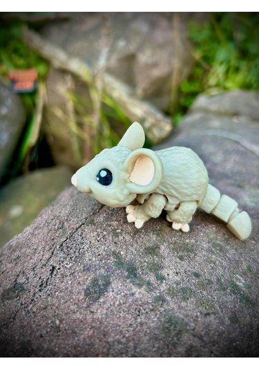 Fare Oyuncak 3d Hareketli Yeni Nesil Organik Vip Model - Orta Boy