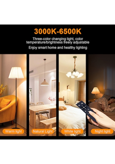 Singree 9w Akıllı Led Ampul İkili Renkli Uzak Kumandalı Dimmable - E27 Soketli Işık Ayar Cihazı