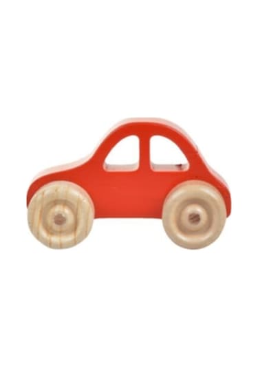 Woodnjoy Hareketli Ahşap Mini Araba