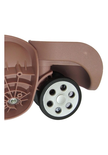 Suntek Bagaj Tekerlekleri Bavul Döner Tekerler Aksesuarları Altın Gül