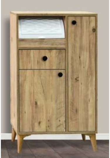 2 Kapılı 1 Çekmeceli Çam Ekmeklik Çam