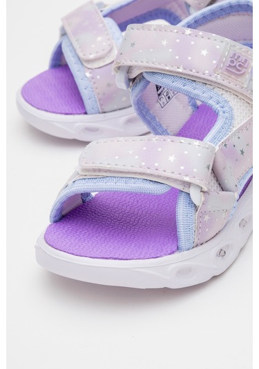 Mnpc Kız Çocuk Mavi Işıklı Anatomik Hafif Günlük Sandalet 25y2s1006756 Mavi