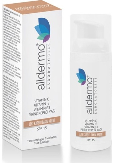 Alldermo Leke Karşıtı SPF 15 Bakım Kremi 50 ML