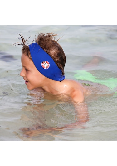 Owli Swimwarm Kulak Koruyucu Çocuk Mavi