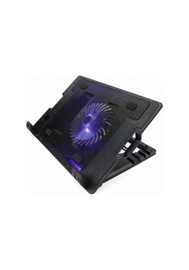 Işıklı Laptop Soğutucu Tek Fan