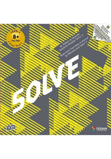 Solve 8+ Yaş / Iq. Dikkat Ve Yetenek Geliştiren Kitaplar Serisi