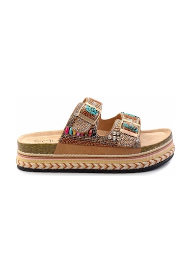 Guja Camel Kadın Terlik K04185010387