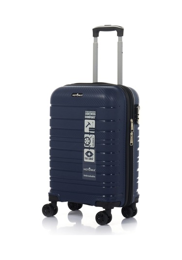 Hotowa Gold Pp Valiz 8010 Gece Mavisi Tsa Kilitli Kabin Boy Koyu Mavi