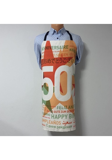 Paredora 50. Yaş Mutfak Önlüğü