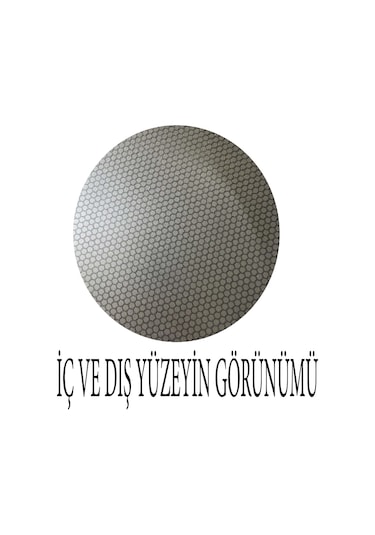 Mehtap Teflon Tencere 24 Cm Petek Desenli 2 Mm