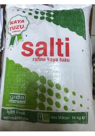Salti İyotsuz Kaya Tuzu 10 KG
