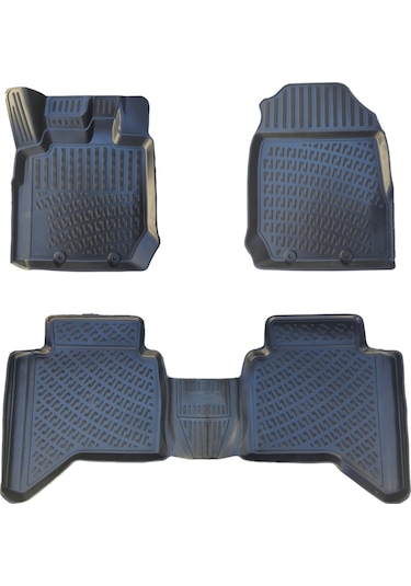 Isuzu D-max 3d Havuzlu Paspas 2019 Sonrası Siyah Renk - Friemats