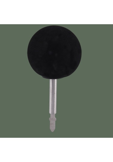 Anjiexun 6 Adet/takım Kas Gevşeme Masajı Yapboz Elektrikli Perküsyon Uçları Siyah