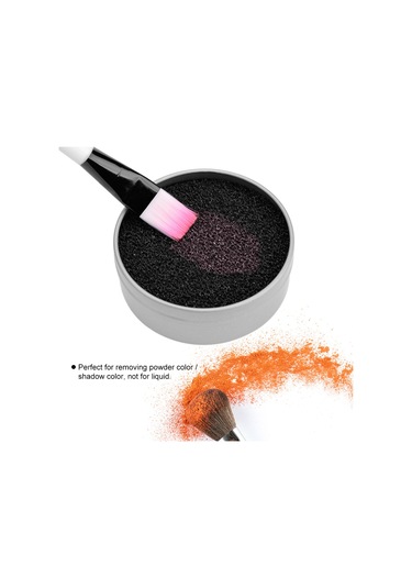 Moveevo Makyaj Fırçası Temizleyici Sünger Çıkarıcı Hızlı Renk Çıkarıcı Makyaj Fırçaları Temizleme Kutusu Pudra Fırçası Yıkama