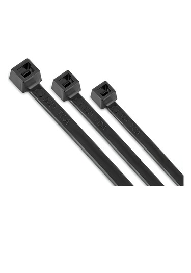 Siyah Plastik Kablo Bağı Plastik Kelepçe 4,8mmx25cm 100 Adet