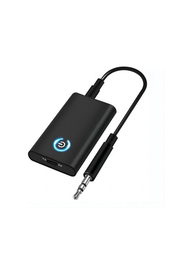 Springsun Kablosuz Bluetooth 5.0 Alıcı & Verici - Tv, Pc, Araç İçin Çift Bağlantılı 3.5mm Kulaklık Adaptörü