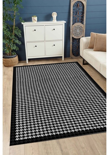 Decomia Home Dijital Kaymaz Yıkanabilir Kazayağı Mutfak Halısı Salon Halısı Koridor Halısı Yolluk DC-7037