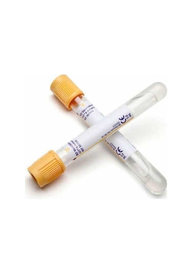 Kan Tüpü Jelli 5 Ml Biyokimya Sari - 100 Adet - 3 Paket