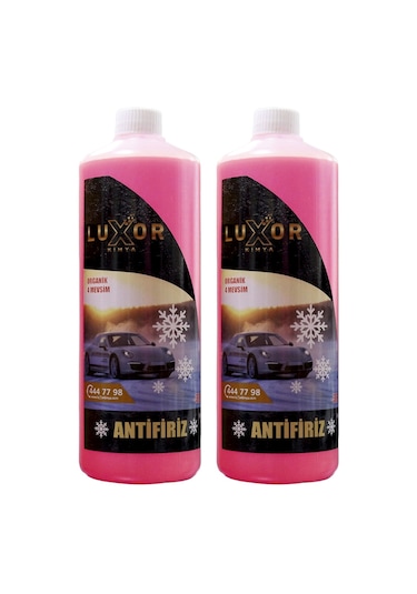 Luxor Kimya 4 Mevsim -30 Kırmızı Antifriz 2 x 1 L (Yeni Üretim)