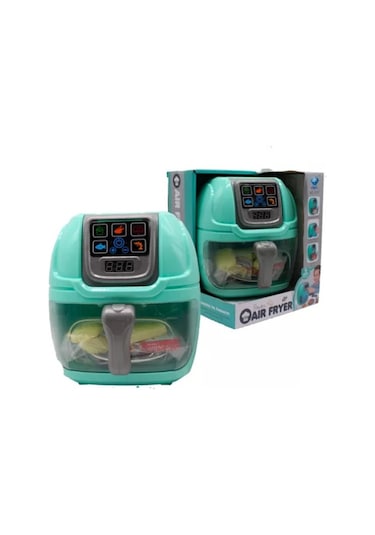 Asya Oyuncak 1017 Pilli Airfryer Oyuncak 9 Parça