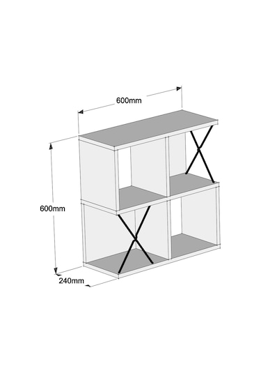 Variant Variant Extra Duvar Rafı - Krem