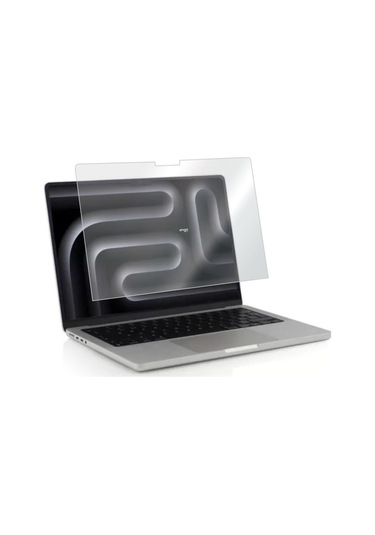 Apple Uyumlu MacBook Pro M4 Mat Ekran Koruyucu 16.2 İnç Şeffaf