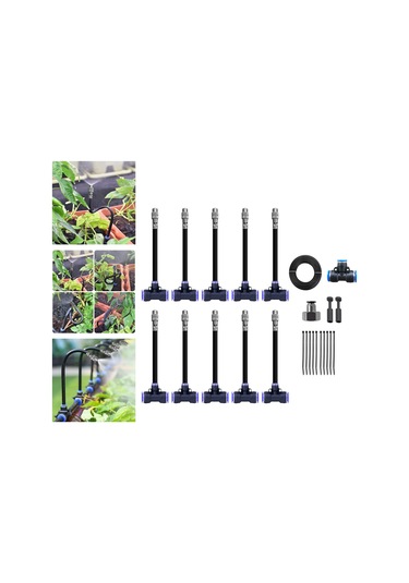 Suntek Magideal Peyzaj Tesisi Sulama Dışında Için Misting Soğutma 10m-boru-10cm-nozul