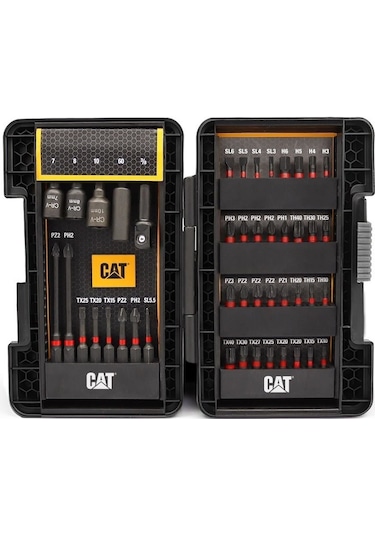 Cat Da01902 Fr Da01902 Manganez Fosfat Alaşımlı Vidalama Uç Seti 45 Parça