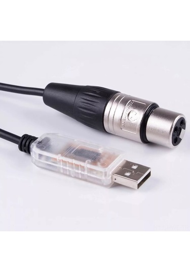 Honmex Ftdı Usb-dmx512 Kontrol Kablosu, Xlr Rs485 Arayüzü, Sahne Işığı Ve Dj Sistemi İçin Çoklu İşletim Sistemi Desteği