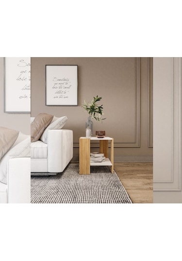 Lungo Yenilikçi Tasarımlı Açık Yan Sehpa