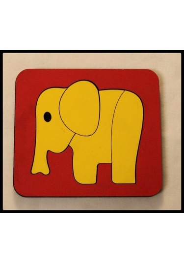 Ahşap Montessori Üçlü Puzzle Hayvanlar