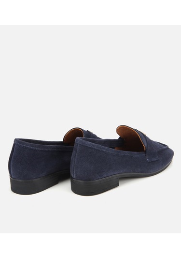 Hotiç Kadın Süet Deri Lacivert Yumuşak Dokulu Klasik Loafer 01ayh312410a680 01ayh312410a680 Lacivert