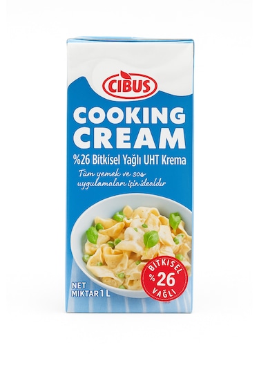 %26 Bitkisel Yağlı Uht Krema - Cooking Cream 1l